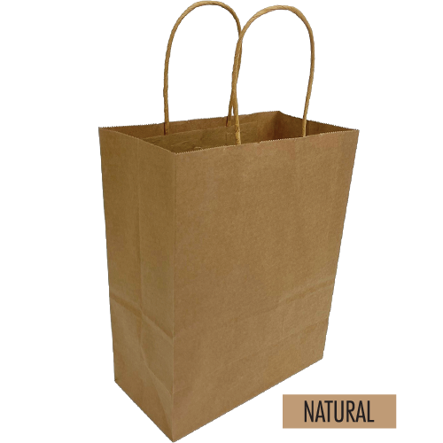 brown paper bags with handles
