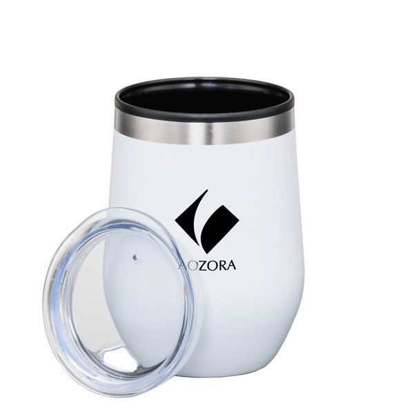 Ecrins Double-wall Tumbler Features BPA free lining and Stainless Steel Exterior - 12oz - Custom Screen Printing or Full Colours Logo Printing