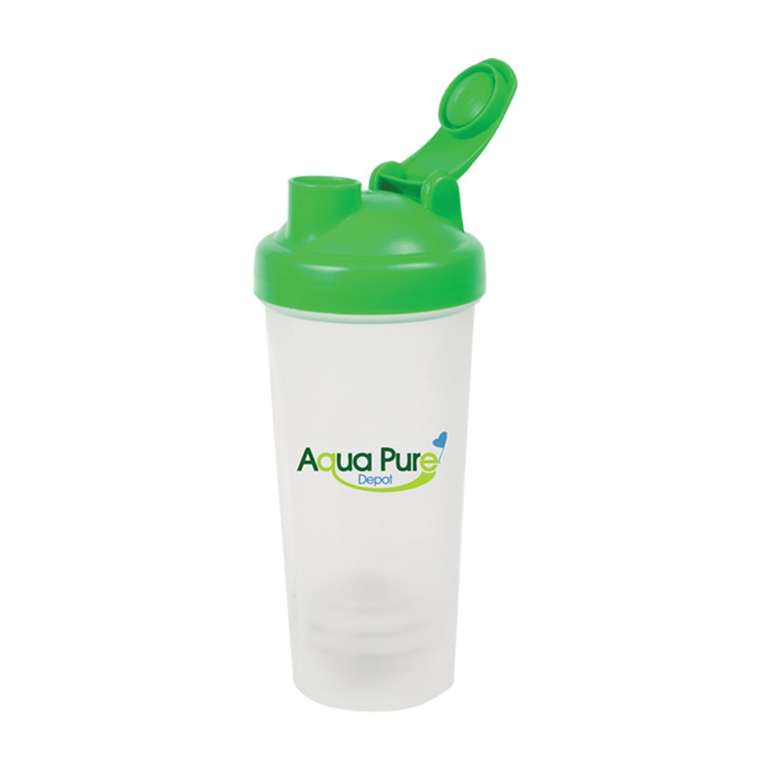 Shake Blender Bottle with Stainless steel mixing ball - 20oz - Custom Screen Printing or Full Colours Logo Printing