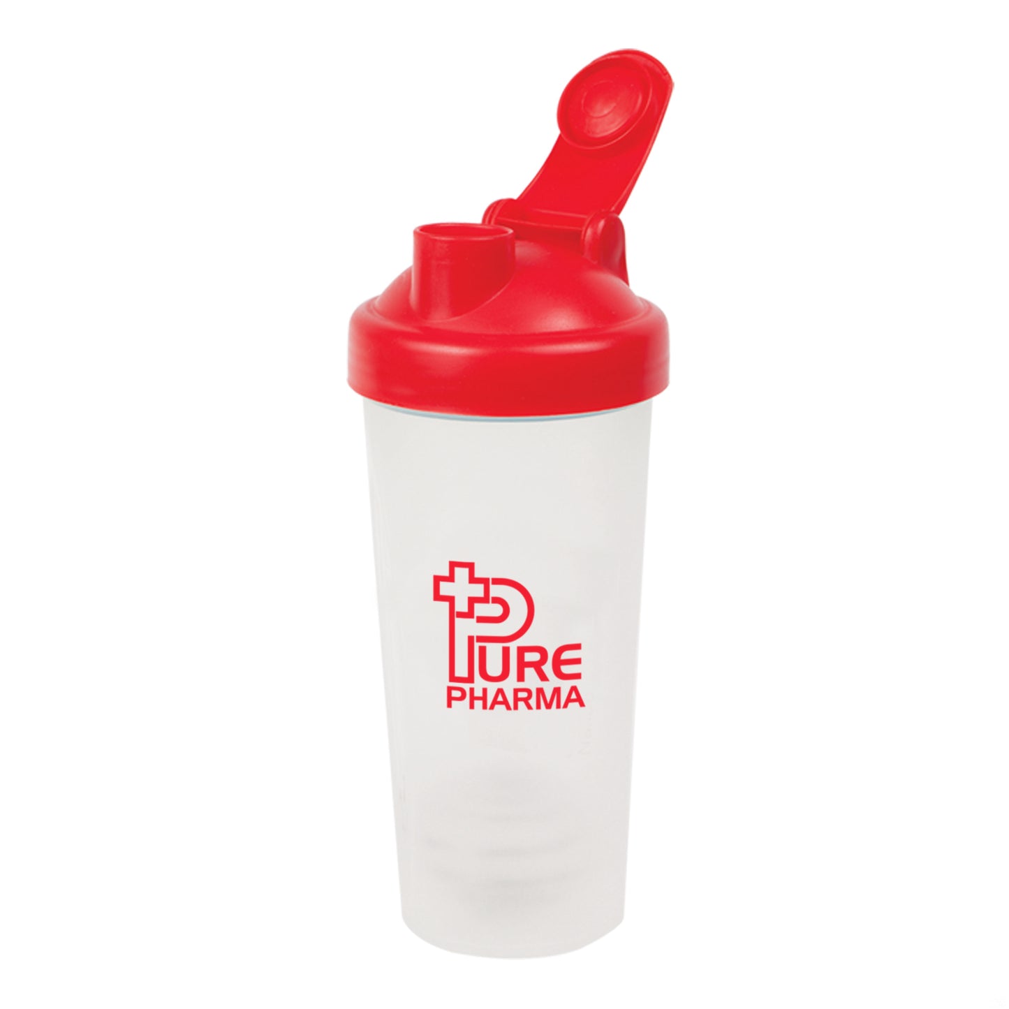 Shake Blender Bottle with Stainless steel mixing ball - 20oz - Custom Screen Printing or Full Colours Logo Printing