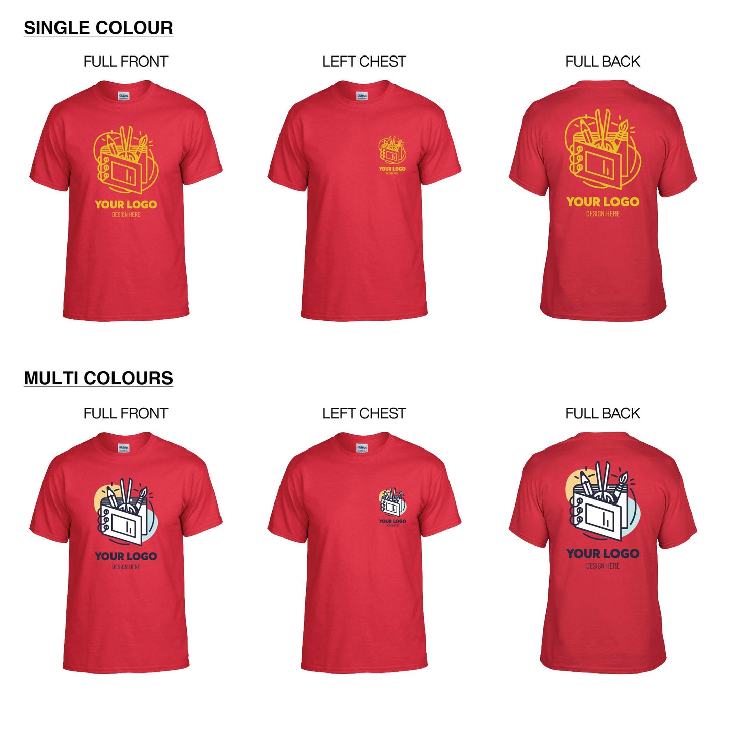 Gildan 50/50 DryBlend® T-Shirt G800 - Adult