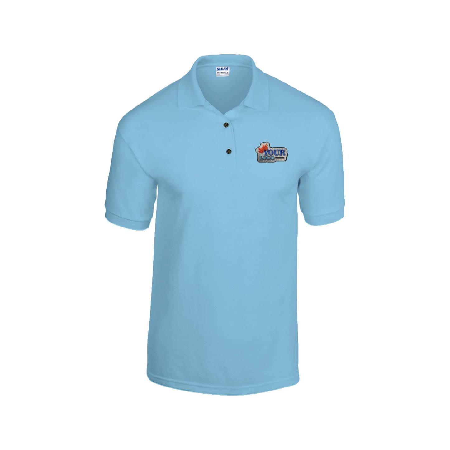 Gildan 50/50 Jersey Polo G880 - Adult (Embroidery Logo)