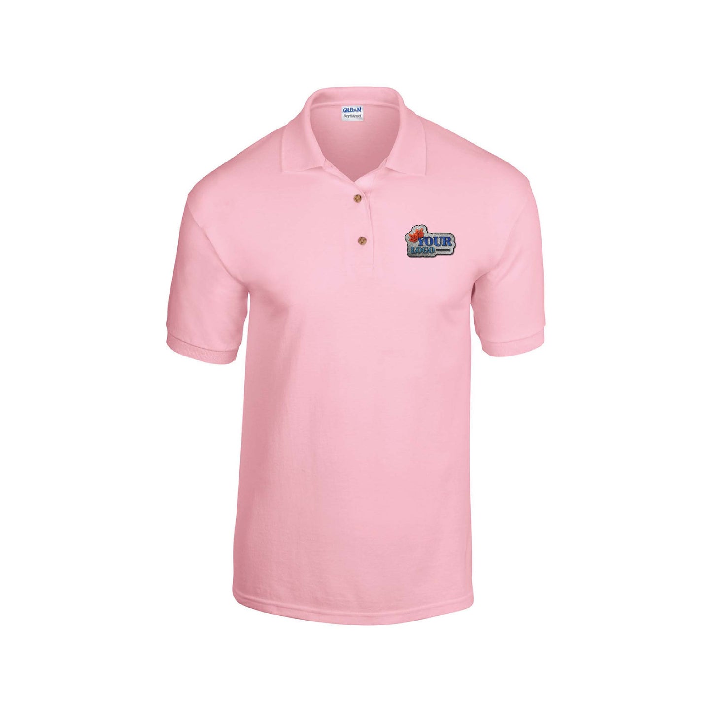 Gildan 50/50 Jersey Polo G880 - Adult (Embroidery Logo)