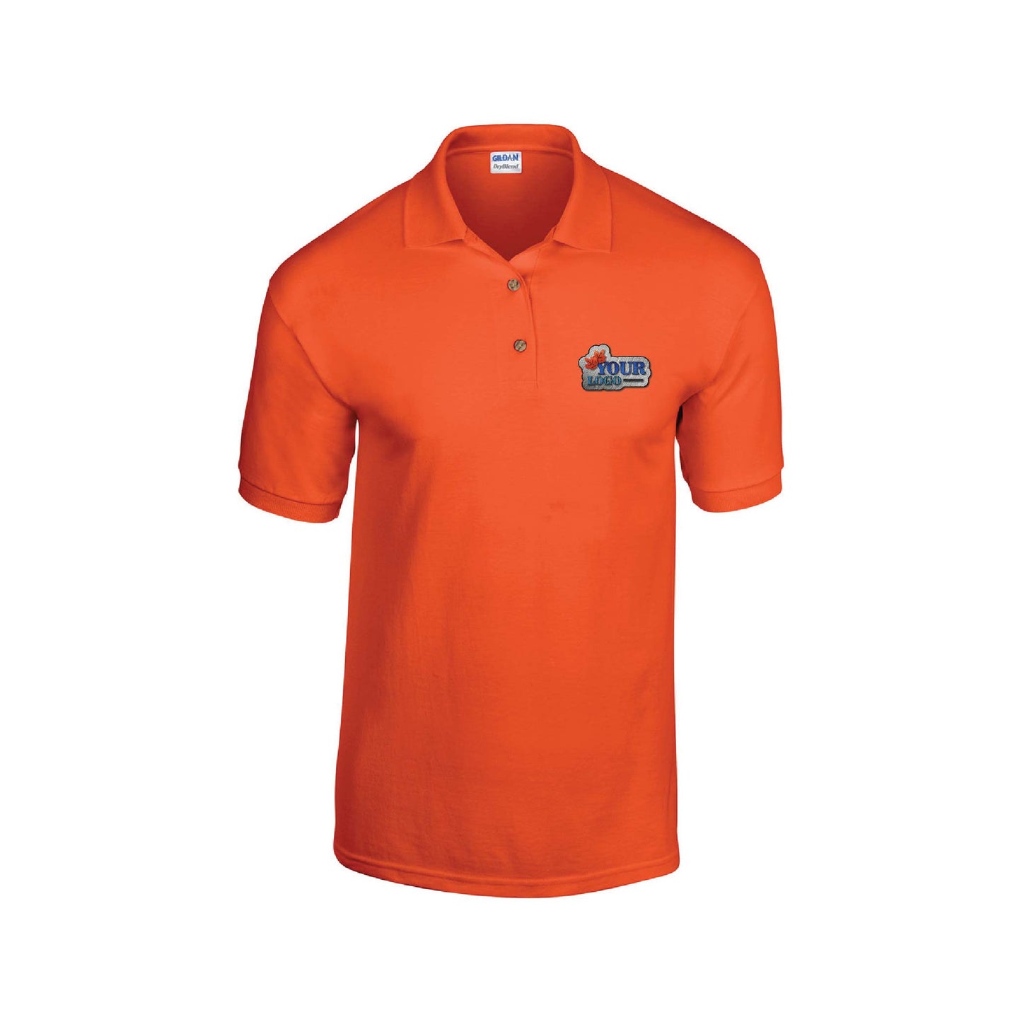 Gildan 50/50 Jersey Polo G880 - Adult (Embroidery Logo)