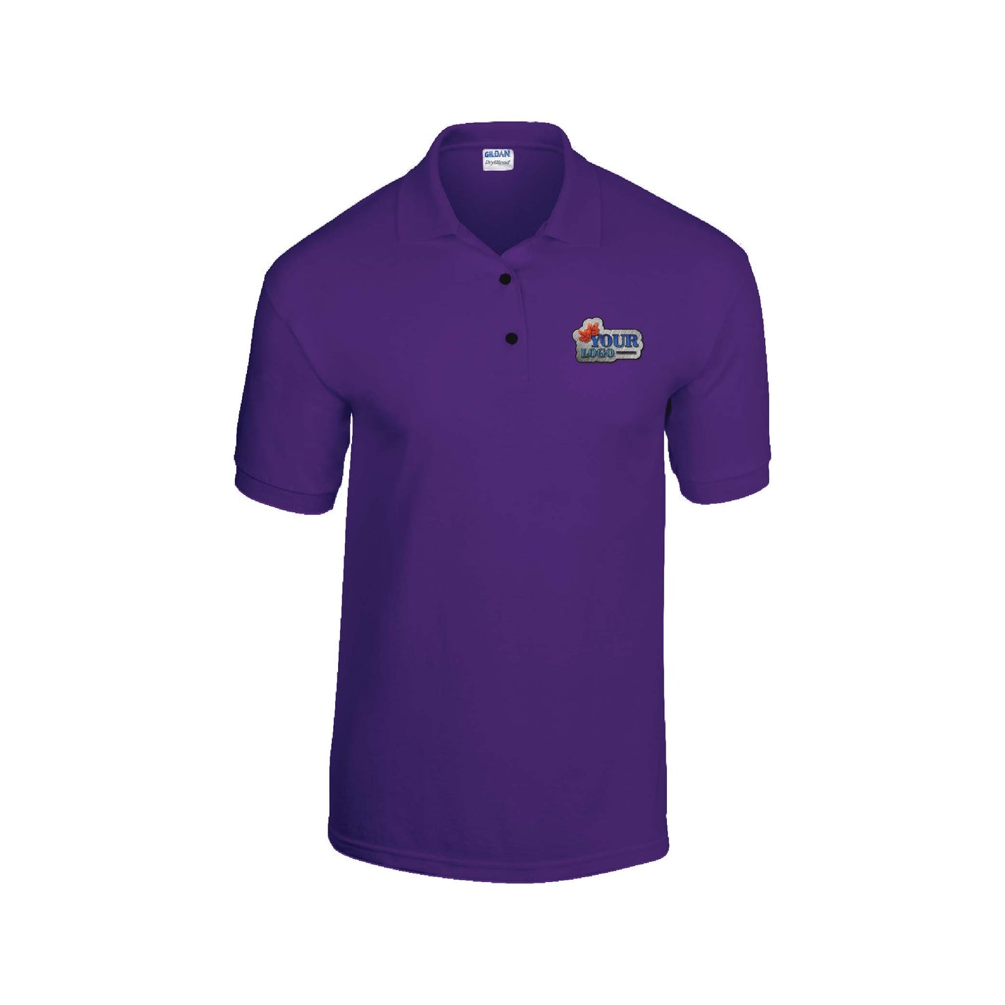Gildan 50/50 Jersey Polo G880 - Adult (Embroidery Logo)