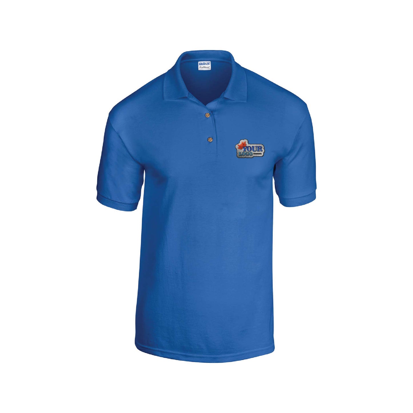Gildan 50/50 Jersey Polo G880 - Adult (Embroidery Logo)