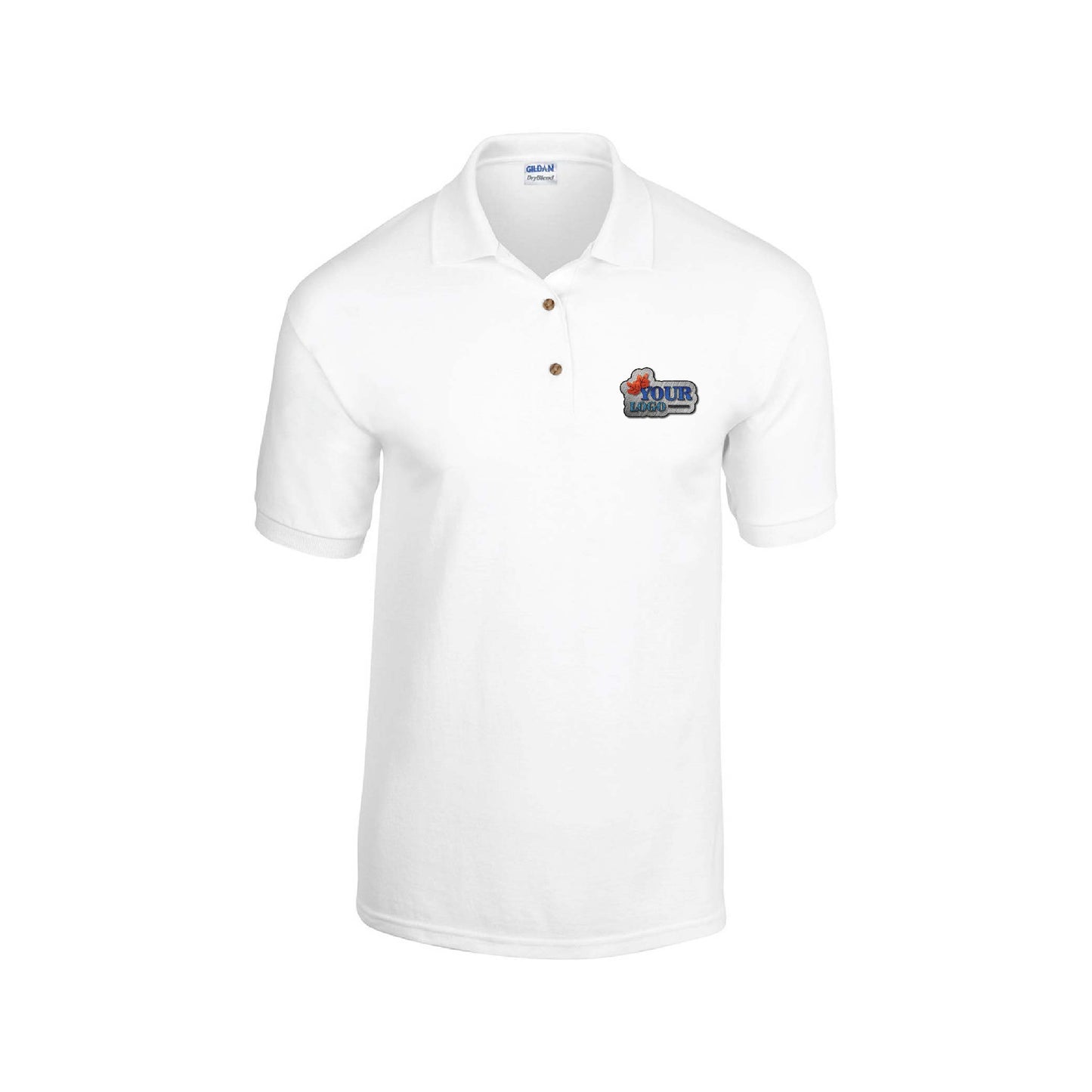 Gildan 50/50 Jersey Polo G880 - Adult (Embroidery Logo)