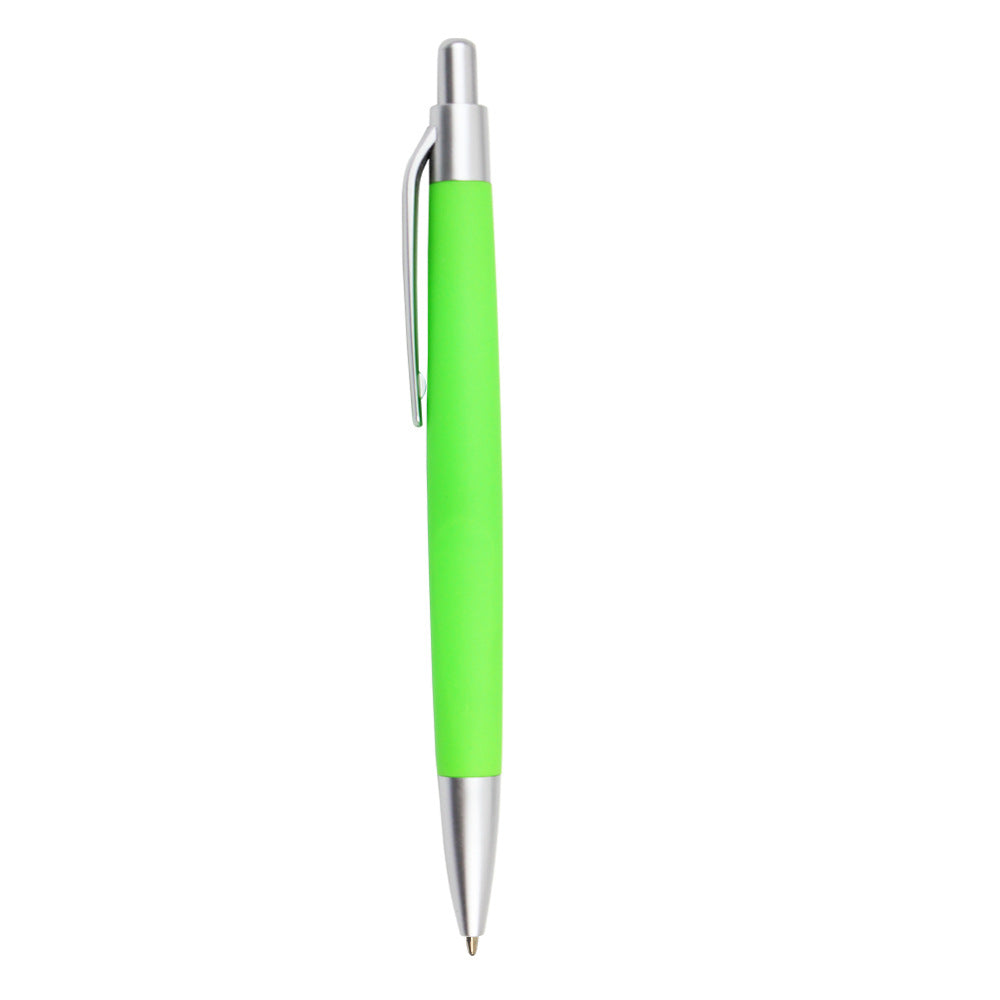 Promo Click-Action Plastic Ballpoint Pen - Single Colour Logo Printed