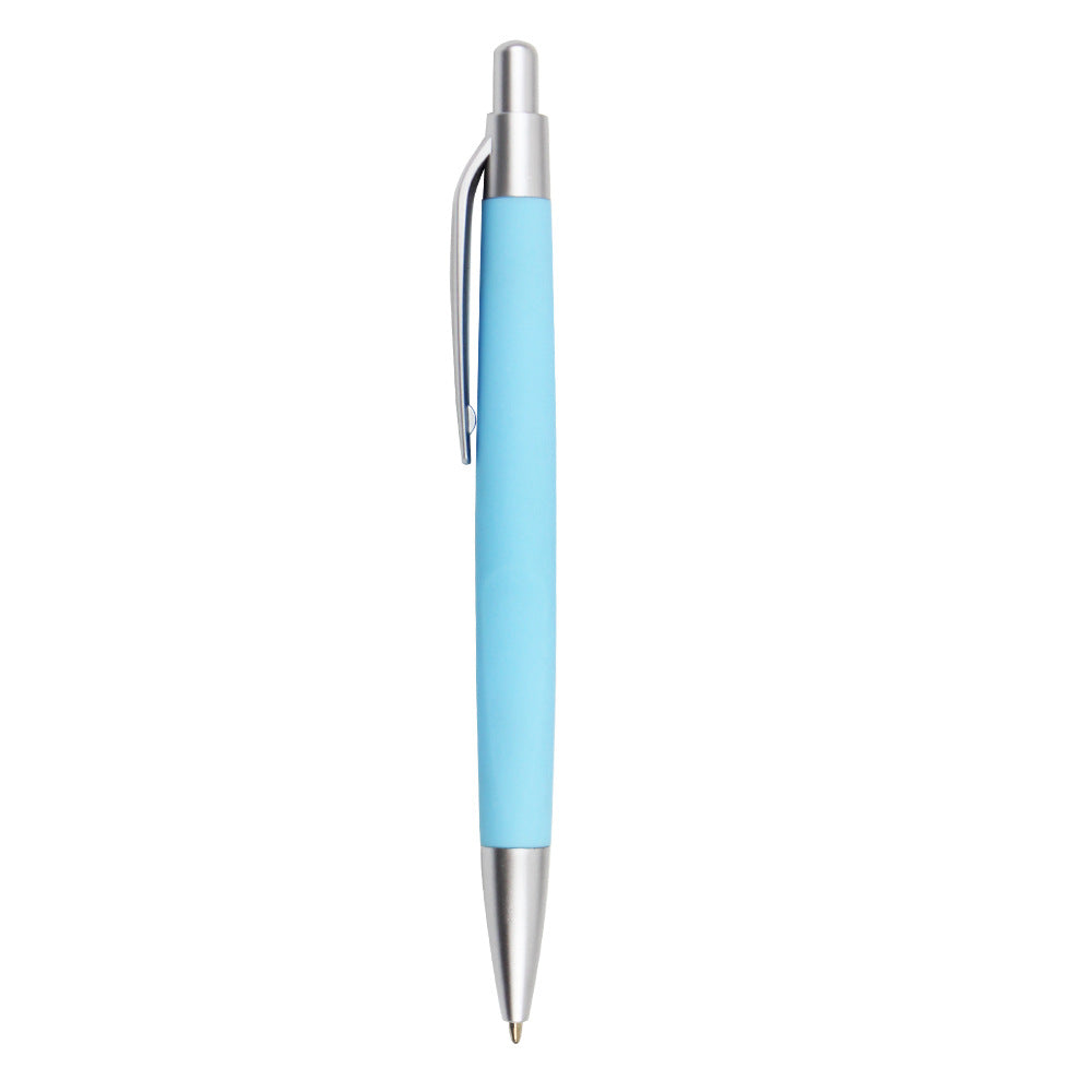 Promo Click-Action Plastic Ballpoint Pen - Single Colour Logo Printed