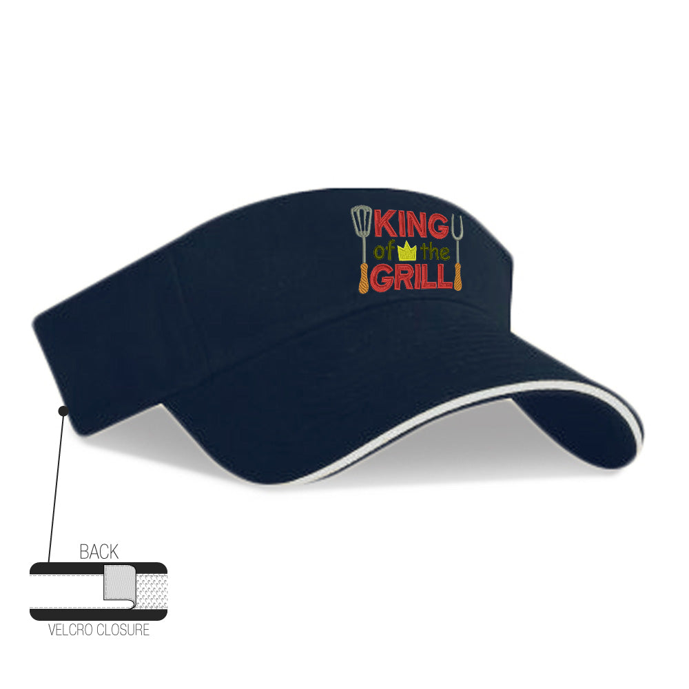Brushed Cotton Twill Sandwich Visor