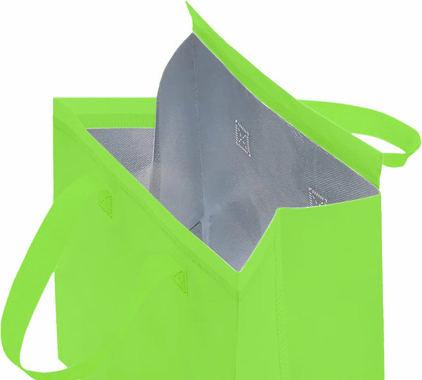 Thermal Take Out Cooler Bags with Self Adhesive Sealing - Bulk 250pcs per Box - 12.5"W x 7"D x 16"H - Clearance