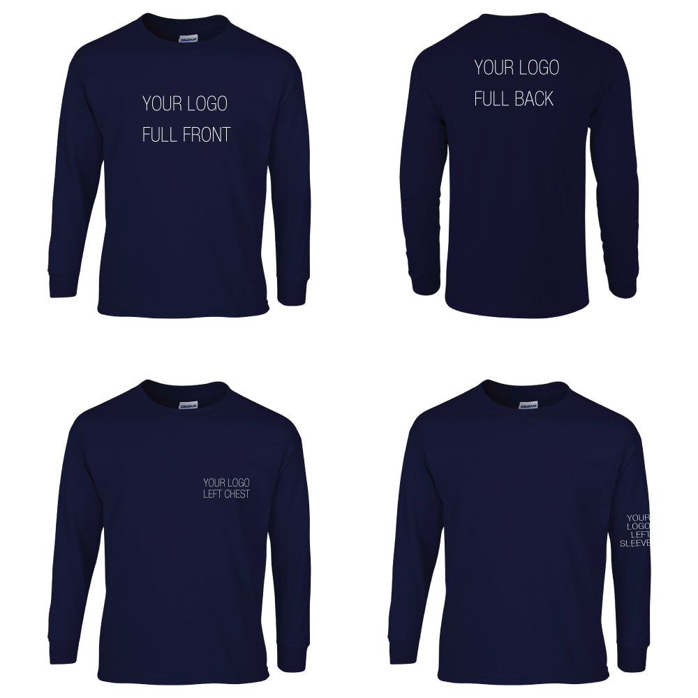 Gildan Ultra Cotton® Long-Sleeve T-Shirt G240 - Adult