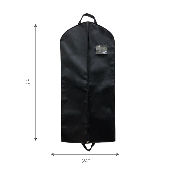 Plain Non-woven Garment Bag Bulk 10pcs per Pack - 24" x 53"