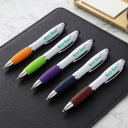 Custom Stylus Ballpoint Pens with Logo Printing