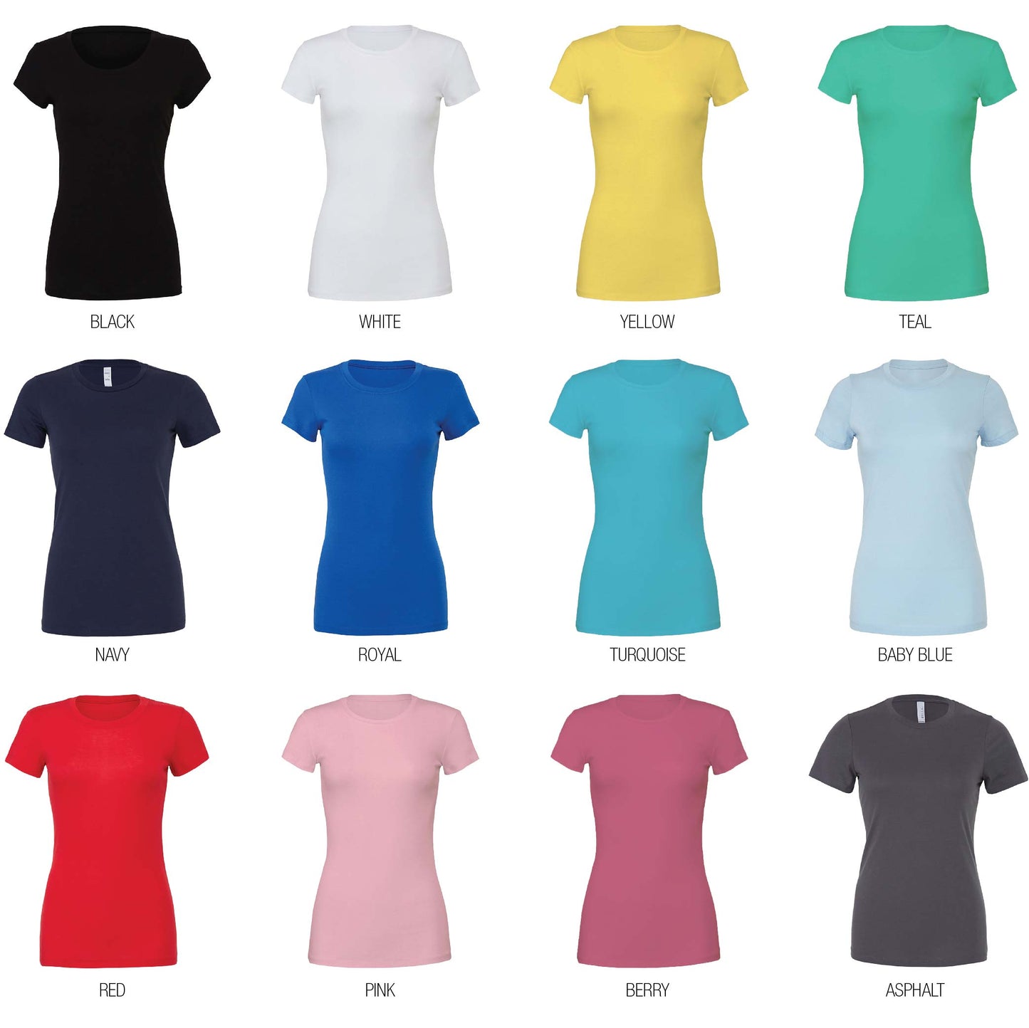 Bella + Canvas Ladies' The Favorite Slim Fit T-Shirt 6004