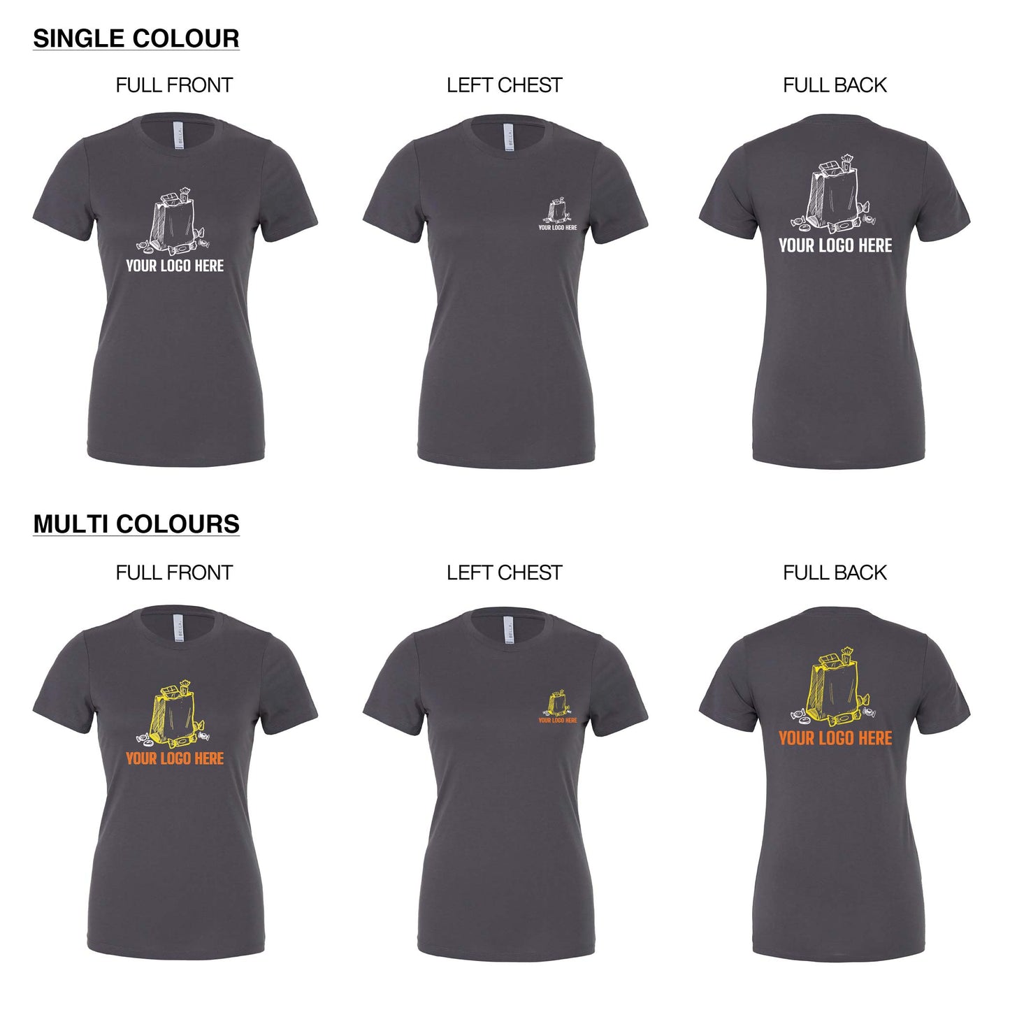 Bella + Canvas Ladies' The Favorite Slim Fit T-Shirt 6004