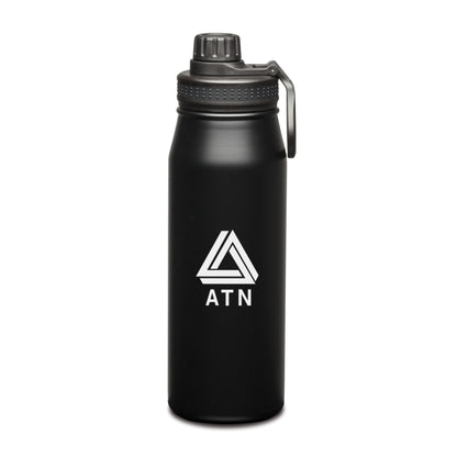 Cienega SS Double Wall Vacuum Insulated Water  Bottle w/ Twist Chug Lid - 27oz - Custom Screen Printing or Full Colours Logo Printing