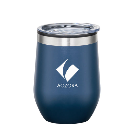 Ecrins Double-wall Tumbler Features BPA free lining and Stainless Steel Exterior - 12oz - Custom Screen Printing or Full Colours Logo Printing