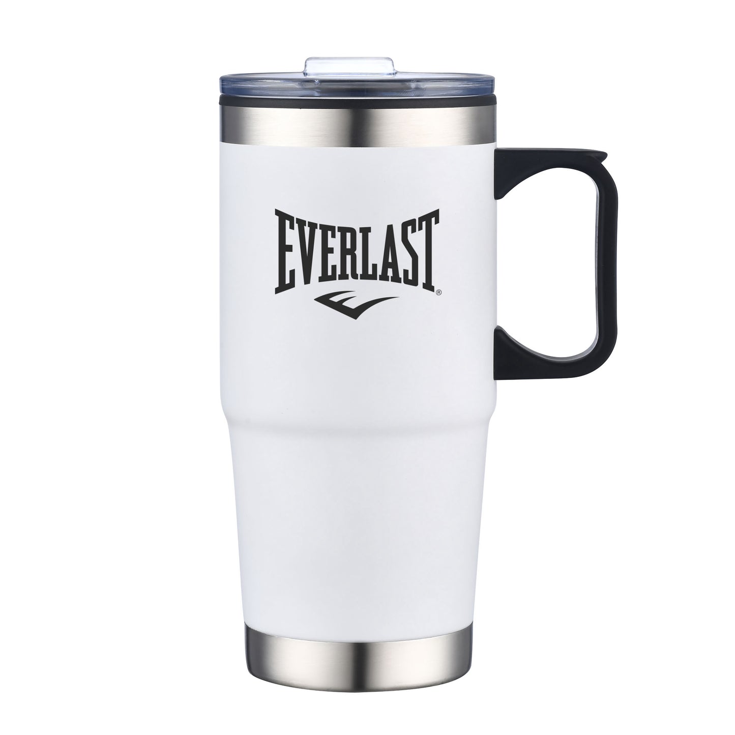 Flora Double Wall Travel Mug w/ Sliding Closure on the Lid - 24oz - Custom Screen Printing or Full Colours Logo Printing