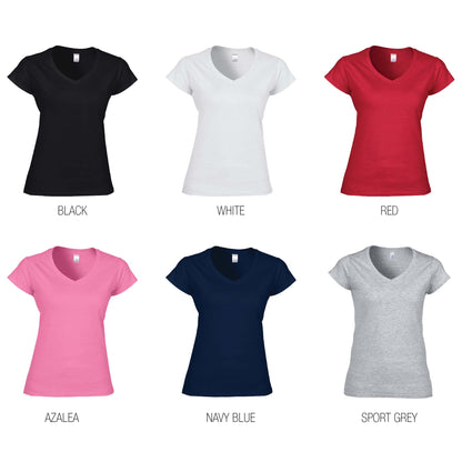 Gildan Softstyle® V-Neck T-Shirt G64VL - Ladies