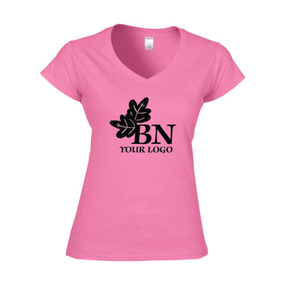 Gildan Softstyle® V-Neck T-Shirt G64VL - Ladies