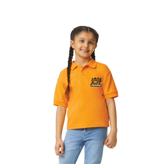 Gildan 50/50 Jersey Polo G880B - Youth (Embroidery Logo)