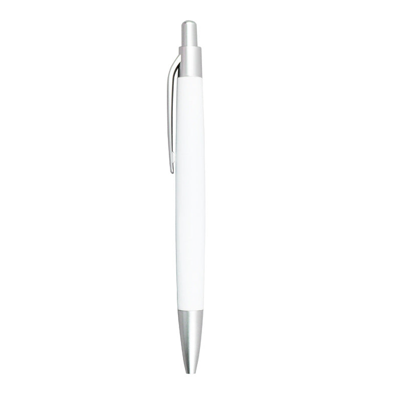 Promo Click-Action Plastic Ballpoint Pen - Single Colour Logo Printed
