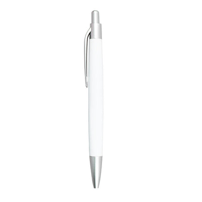 Promo Click-Action Plastic Ballpoint Pen - Single Colour Logo Printed