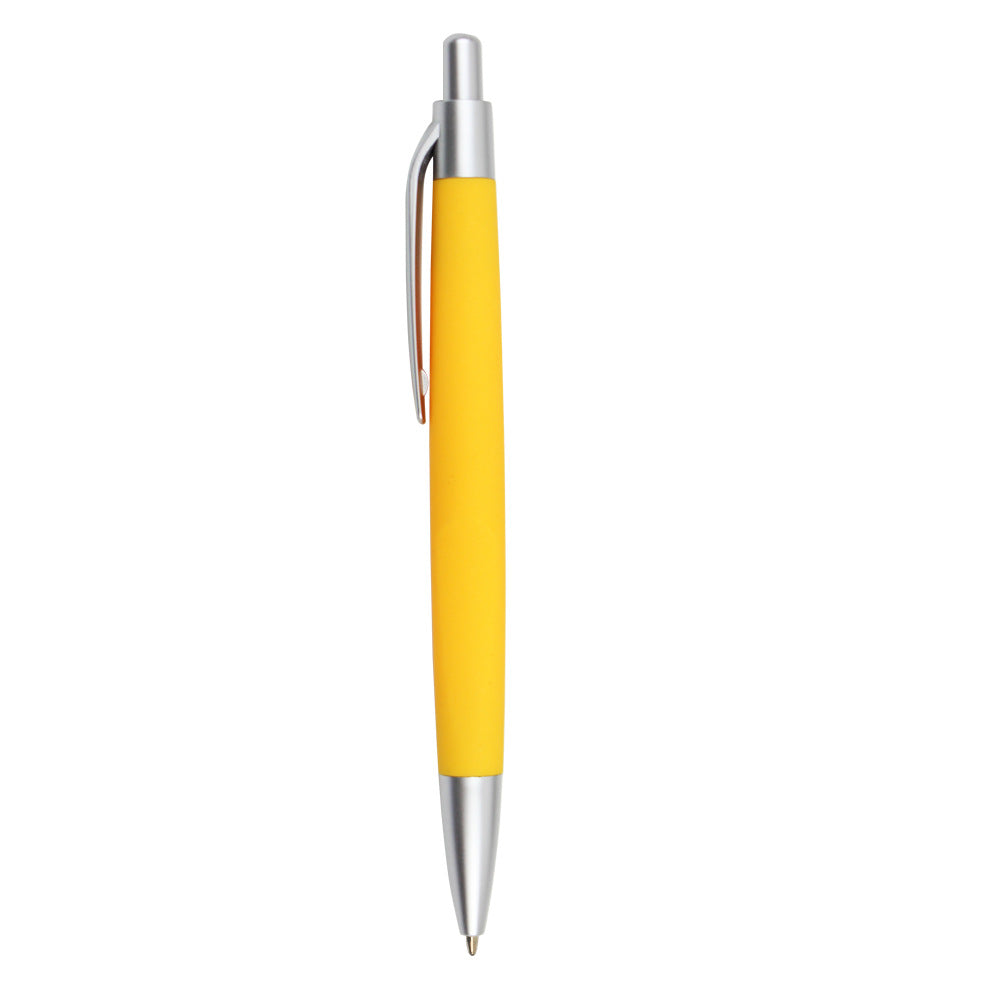 Promo Click-Action Plastic Ballpoint Pen - Single Colour Logo Printed
