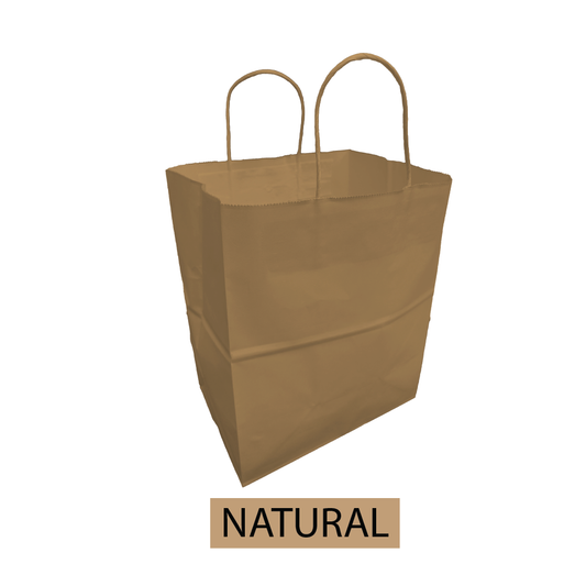brown paper bags with handles