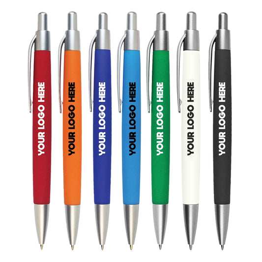 Promo Click-Action Plastic Ballpoint Pen - Single Colour or Full Color Printing