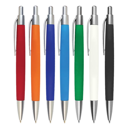 Promo Click-Action Plastic Ballpoint Pen - Single Colour or Full Color Printing