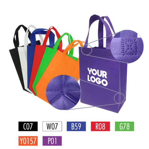 Non woven Grocery Shopping Bags with Enhanced Handle 15 x 8 x 15 ADD Printing