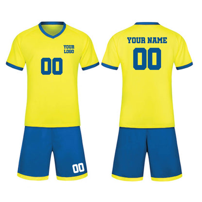 Soccer Uniform with Jerseys and Shorts - Custom Team Logo, Name, and Number Printed