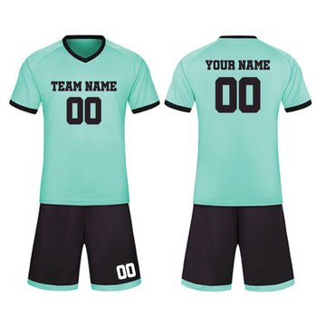 Soccer Uniform with Jerseys and Shorts - Custom Team Logo, Name, and Number Printed