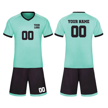 Soccer Uniform with Jerseys and Shorts - Custom Team Logo, Name, and Number Printed