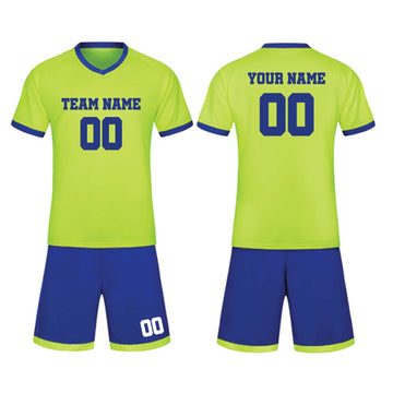 Soccer Uniform with Jerseys and Shorts - Custom Team Logo, Name, and Number Printed