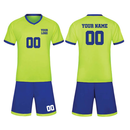 Soccer Uniform with Jerseys and Shorts - Custom Team Logo, Name, and Number Printed