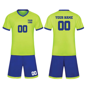 Soccer Uniform with Jerseys and Shorts - Custom Team Logo, Name, and Number Printed