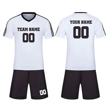 Soccer Uniform with Jerseys and Shorts - Custom Team Logo, Name, and Number Printed