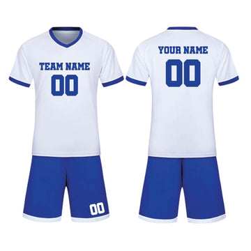 Soccer Uniform with Jerseys and Shorts - Custom Team Logo, Name, and Number Printed