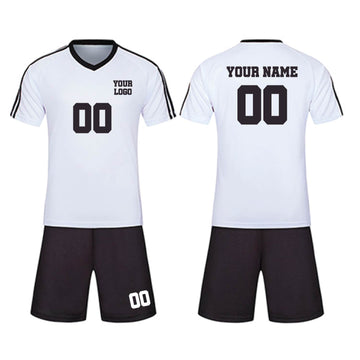 Soccer Uniform with Jerseys and Shorts - Custom Team Logo, Name, and Number Printed