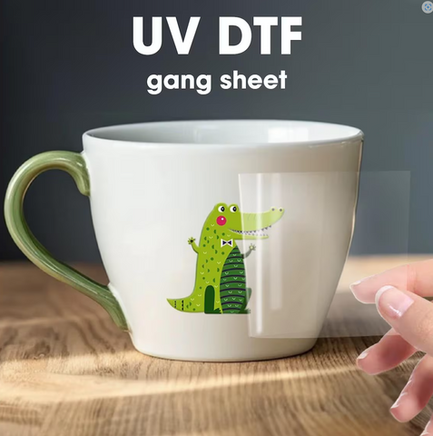 Custom UV DTF Stickers