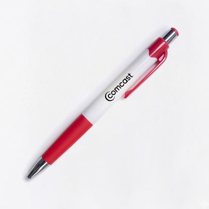 Mardi Gras® Click-Action Plastic Ballpoint Pen - Single Colour or Full Color Printing