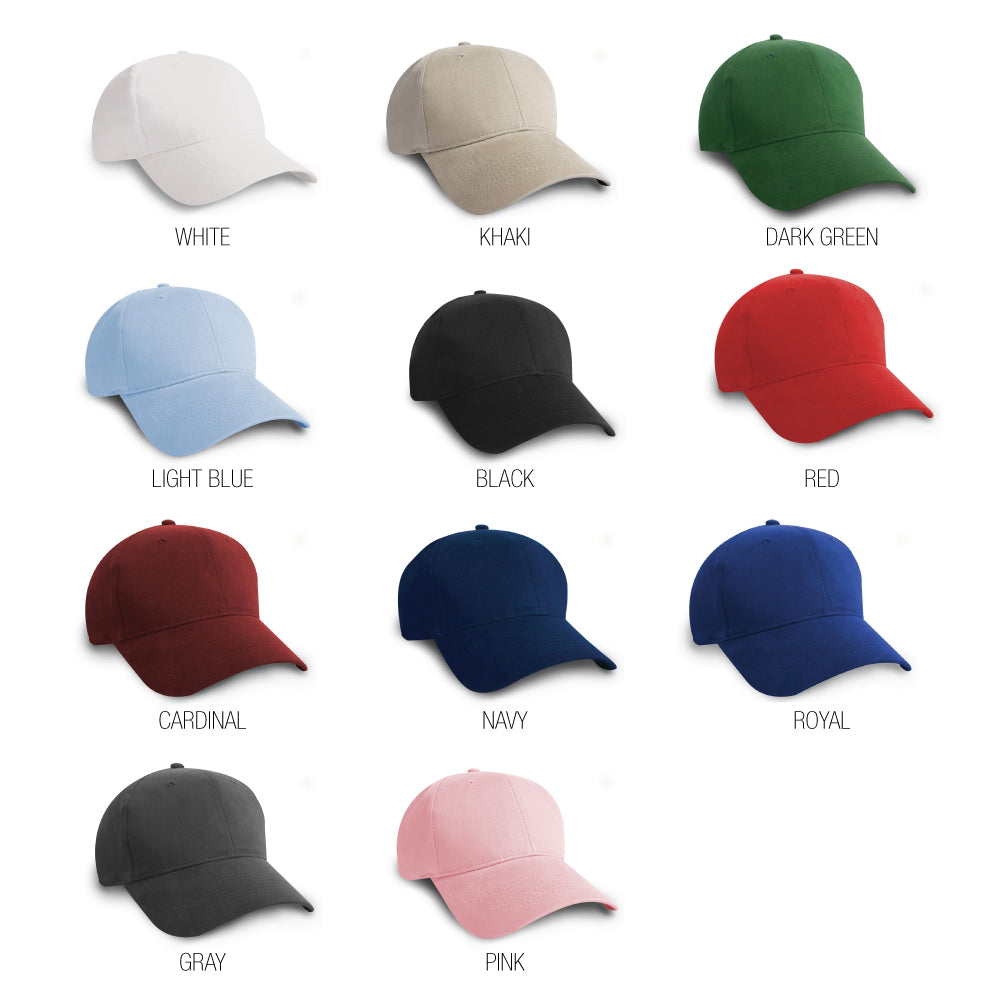 Constructed Mid Weight Brushed Cotton Twill Cap