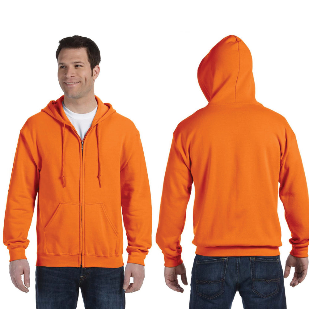 Gildan Heavy Blend™ 50/50 Full-Zip Hooded Sweatshirt Hoodie G186 - Adult